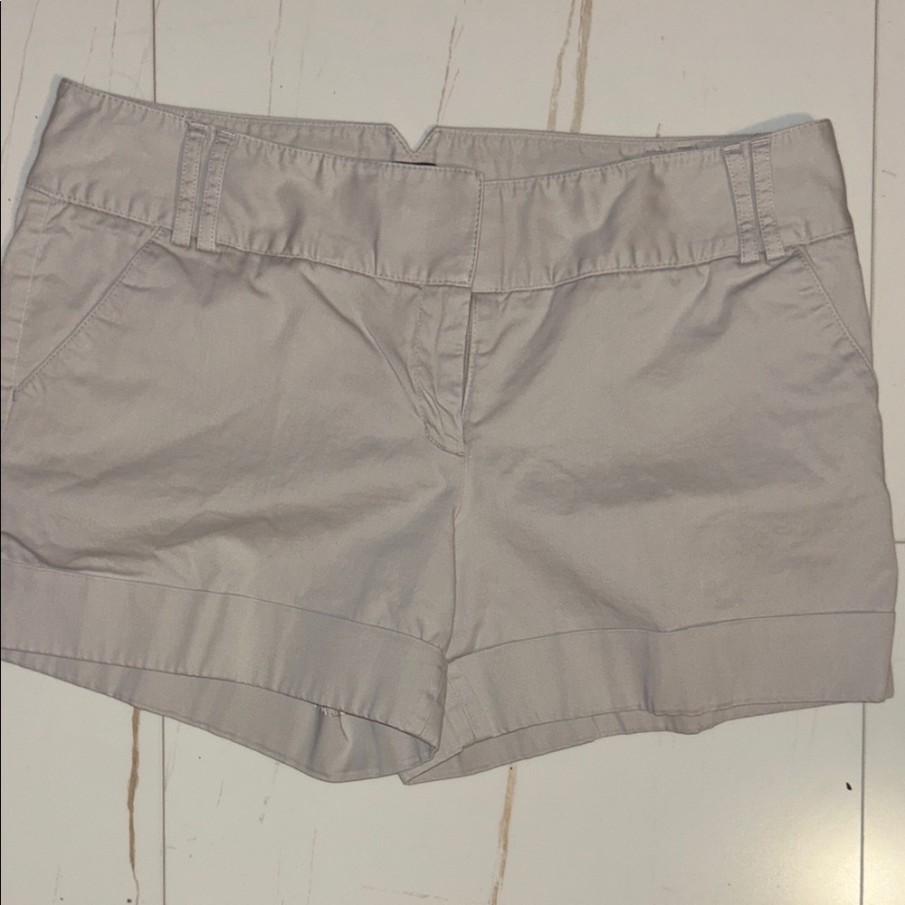 Express Women's Light Gray Bermudas